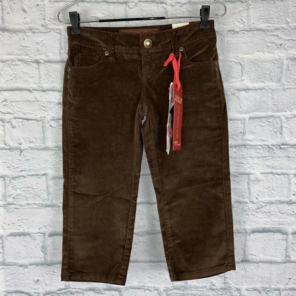 Zana di jeans New with tags corduroy knee length capris sz 1 junior girls